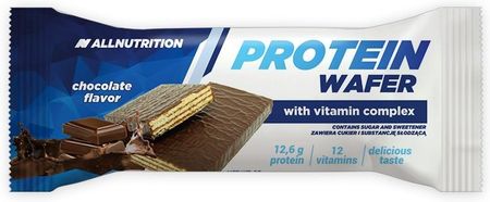 Allnutrition Protein Wafer Baton Proteinowy Z Witaminami Smak Czekoladowy 35G