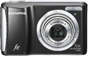 美品　OLYMPUS　オリンパス　FE-47　コンパクトデジタルカメラ OLYMPUS オリンパス FE-47 単3電池駆動 コンデジ デジカメ