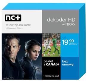 nc+ telewizja na kartę z Pakietem Start+ 1 m-c na start - Sagemcom DSIW74