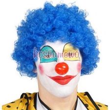 Zdjęcie PERUKA KRÓTKA AFRO NIEBIESKA  p2150d - Łódź