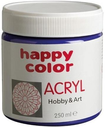 Happy Color Farba Akrylowa 250Ml Kobaltowy