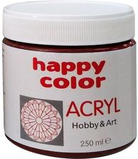Zdjęcie Happy Color Farba Akrylowa 250Ml Brązowy - Bieżuń
