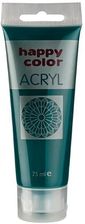 Zdjęcie Happy Color Farba Akrylowa 75Ml Ciemnozielony - Pszczyna