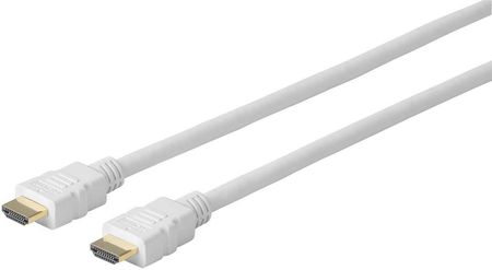 VivoLink Kabel HDMI-HDMI 1m Biały (PROHDMIHD1W)