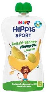 Hipp Bio Hippis Sport Gruszki Banany Winogrona Z Owsem Mus Owocowy Po 12 Miesiącu 120G
