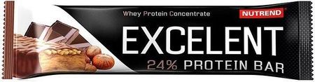 Nutrend Nutrend Excelent Protein Bar DOUBLE Czekolada-orzech 40g  