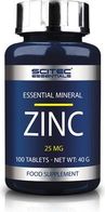 Zdjęcie Scitec Nutrition Essentials Zinc 25mg 100 tabl.   - Jedlina-Zdrój