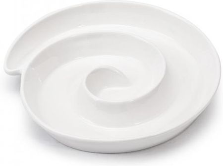 Altom Półmisek Ceramiczny Ślimak Biały 20,5 Cm