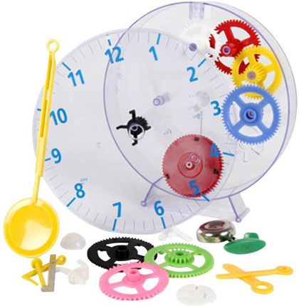 Techno Line Zegar Ścienny Do Nauki Geneva Kids Clock Mechaniczny (Øxg) 20 Cmx3.5 Cm