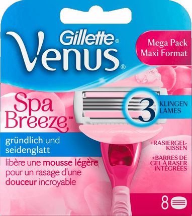 Gillette Venus Spa Breeze ostrza wymienne 8szt