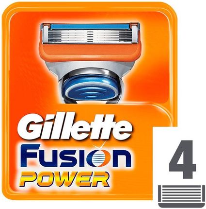 Gillette Fusion Power Ostrza do maszynki do golenia 4szt