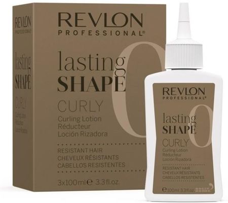 Revlon Professional Lasting Shape Curly Resistant Hair Płyn loków do włosów opornych 3x 100ml