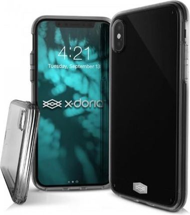 X-doria ClearVue Etui iPhone X/ Xs Szary Grey (461948)