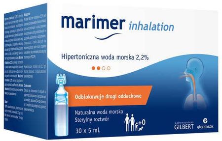 MARIMER INHALATION Hipertoniczna woda morska 30 x 5 ml - zdjęcie 2