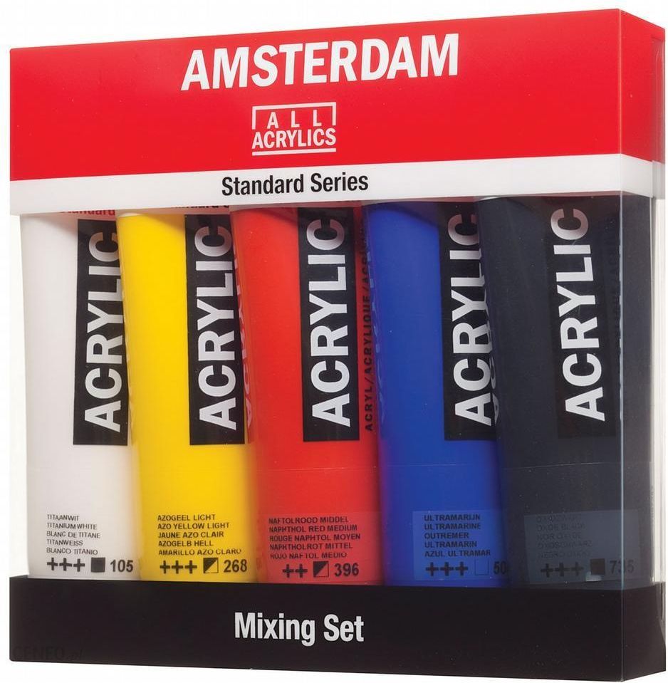Talens Amsterdam Acrylic Mixing farby 5x120ml
