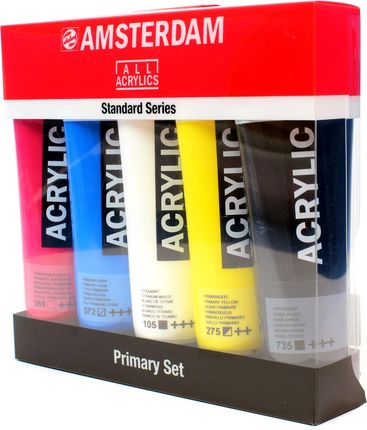 Talens Amsterdam Acrylic Primary farby 5x120ml