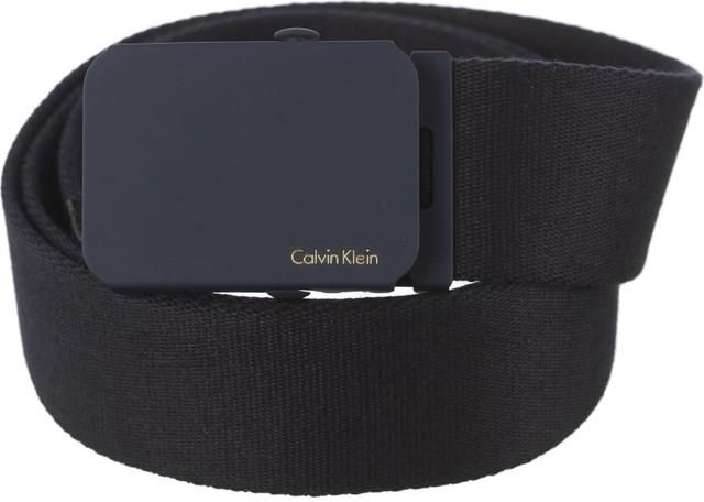 calvin klein canvas plaque belt