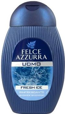 Felce Azzurra Uomo Fresh Ice Szampon i żel pod prysznic dla mężczyzn 2w1 250ml