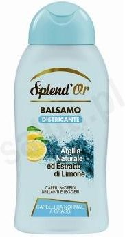 Splend'Or Naturalna glinka, ekstrakt z cytryny Balsam do włosów 300ml