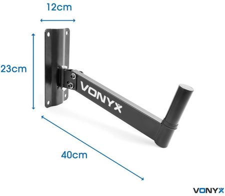 Vonyx Para statywów kolumnowych ściennych WMS-02 - zdjęcie 3