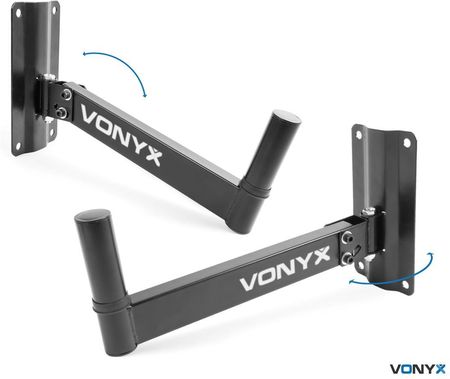 Vonyx Para statywów kolumnowych ściennych WMS-02 - zdjęcie 2