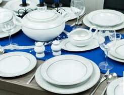 Zdjęcie Ćmielów Serwis Obiadowy Bez Wazy Dla 12 Osób - E373 Yvonne - Olsztyn