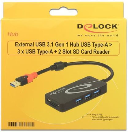 Delock HUB USB 3.1 (62899)