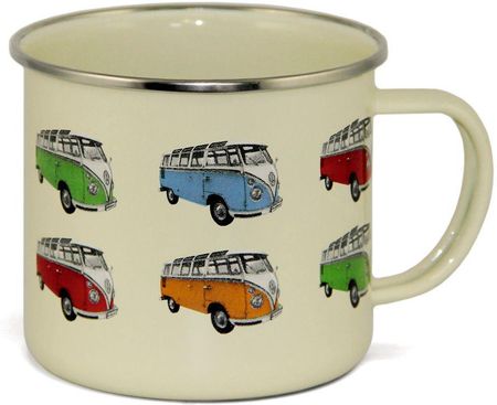 Volkswagen Classic Collection By Brisa Vw Kubek Emalia Parade/Beige