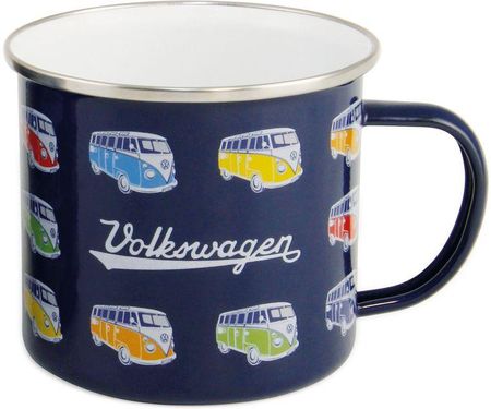 Volkswagen Classic Collection By Brisa Vw Kubek Emalia Parade/ Blue