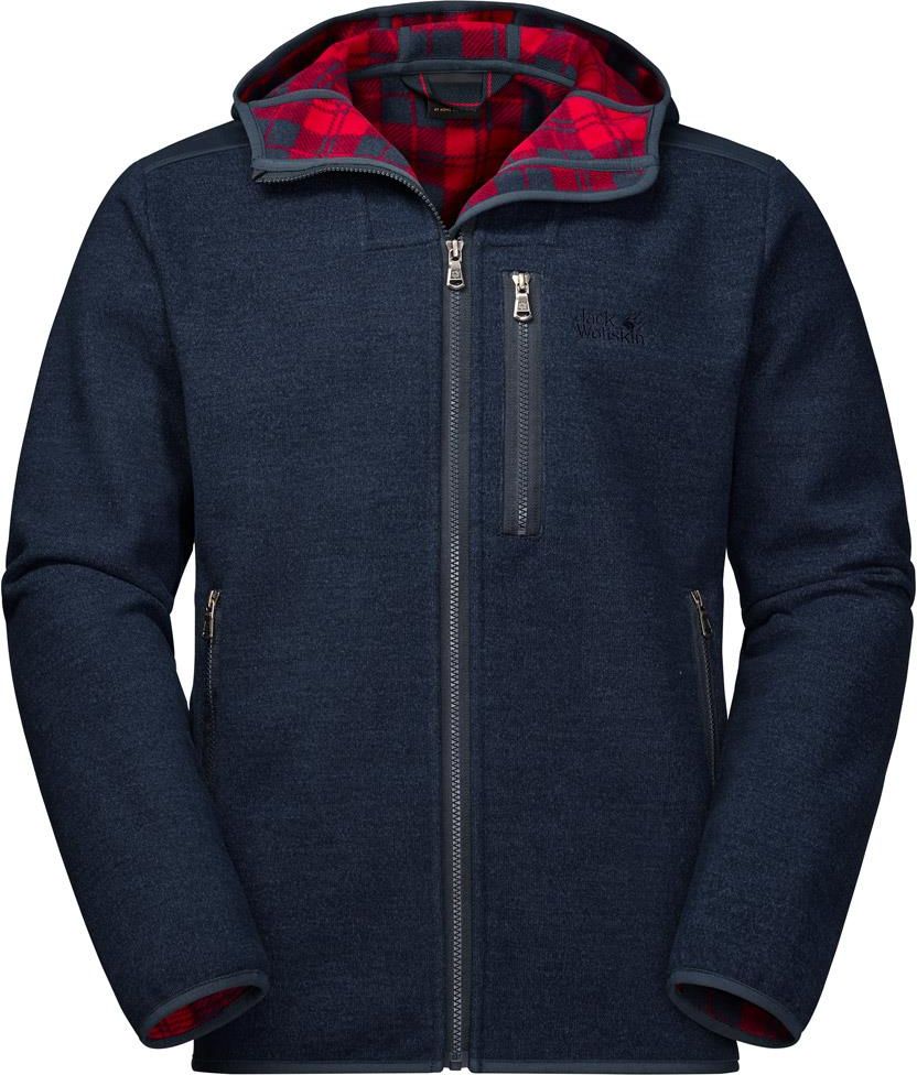 Jack Wolfskin Edmonton Jacket Men Night Blue Ceny i opinie Ceneo.pl