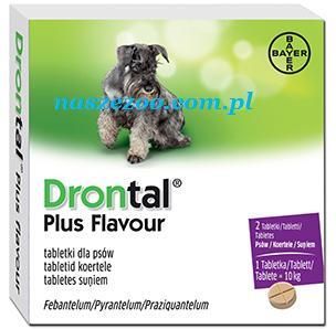 Bayer Drontal Plus Flavour tabletki na odrobaczenie psa