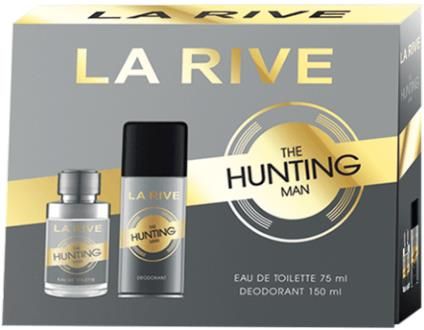 La Rive The Hunting Man Zestaw Prezentowy Woda Toaletowa 75 ml + Dezodorant Spray 150 ml