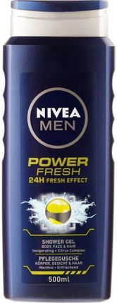 NIVEA Żel pod prysznic MEN POWER REFRESH8083 250ml
