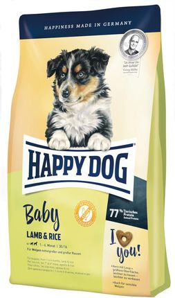Happy Dog Baby Jagnięcina Ryż 4Kg