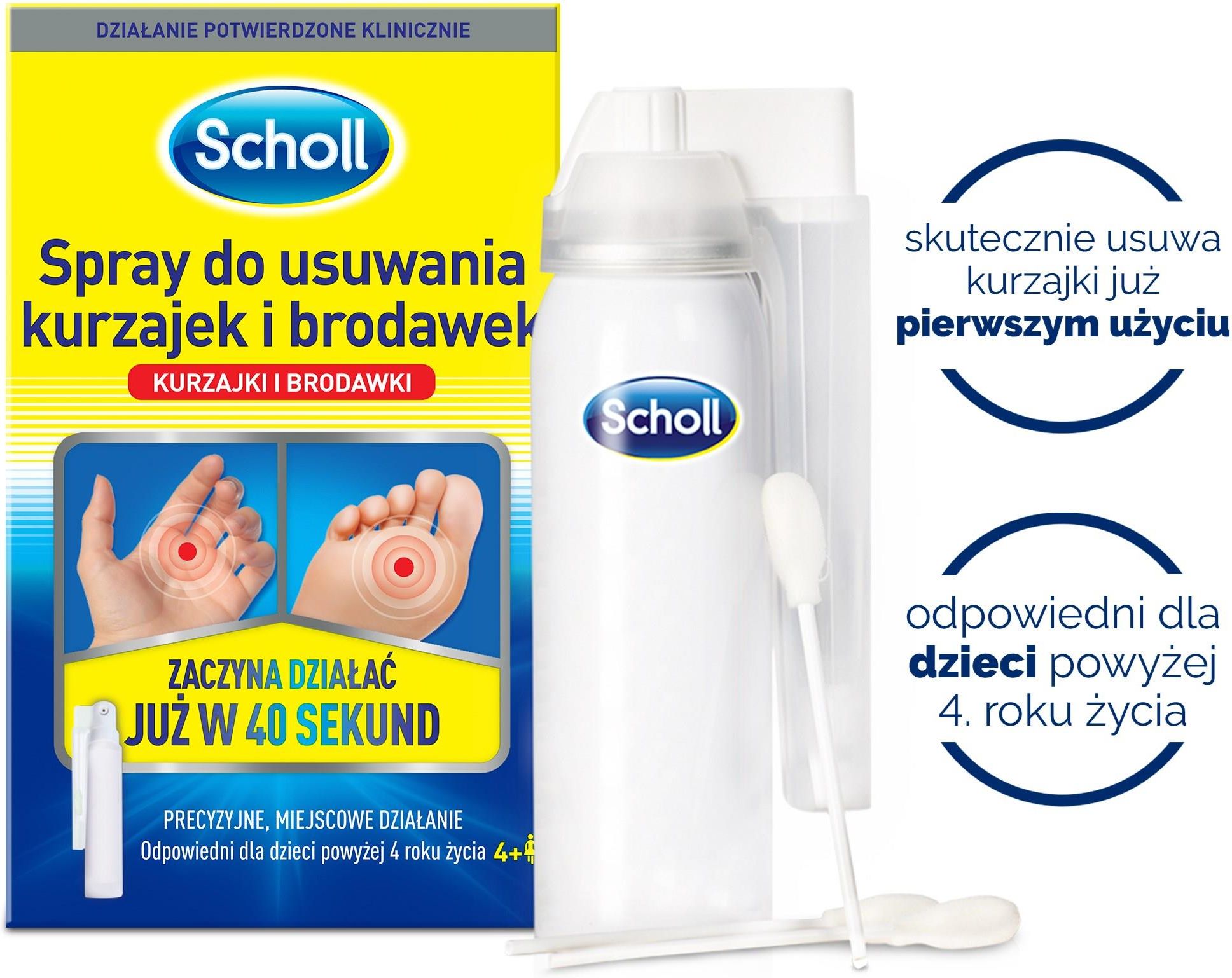 Kosmetyk Do St p Scholl Spray Do Usuwania Kurzajek I Brodawek 80ml Kosmetyk Do St p Scholl Spray Do Usuwania Kurzajek I Brodawek 80ml