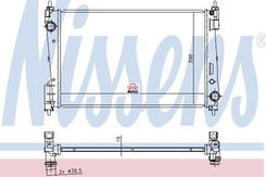 Zdjęcie NISSENS Chłodnica wody silnika 61924 - Koszyce