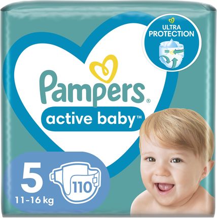 Pampers Active Baby rozmiar 5, 110 szt. 11kg-16kg