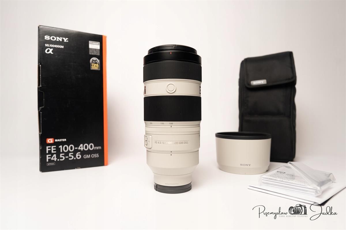 Obiektyw do aparatu Sony FE GM OSS 100-400 mm f/4.5-5.6 Sony E