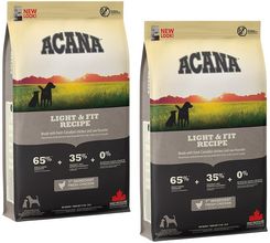 Acana Heritage Light&Fit Dog 2X11,4Kg