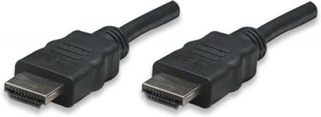 Manhattan Kabel monitorowy HDMI/HDMI 1.3 10m ekranowany czarny