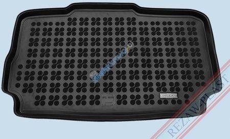 REZAW-PLAST Wykładzina bagażnika gumowa, czarna REZAW-PLAST 231147, Opel MERIVA dolna podłoga bagażnika, wersja z przesuwanymi tylnymi siedzeniami od