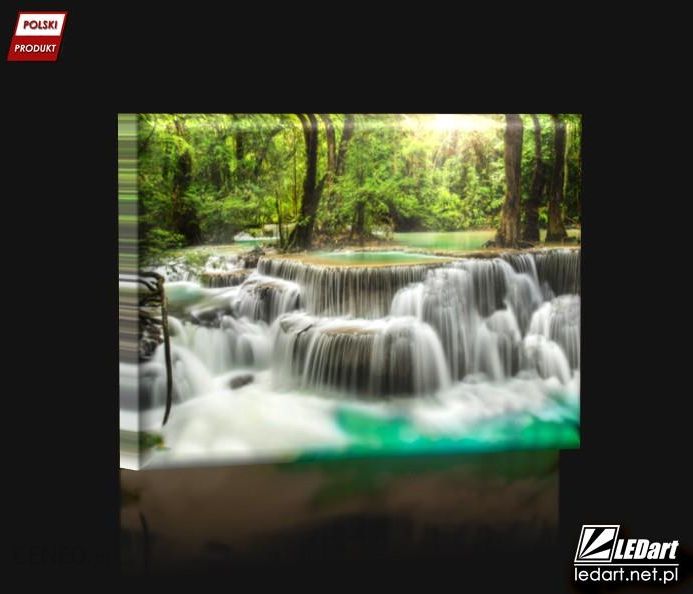 Wodospad Obraz Podswietlany Led Opinie I Atrakcyjne Ceny Na Ceneo Pl