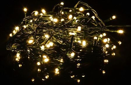 Łańcuch oświetleniowy świąteczny 300 LED - 9 funkcji migających - 29,9 m