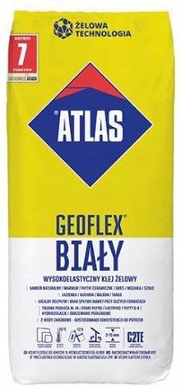 Atlas Geoflex Biały Wysokoelastyczny Klej Żelowy 25Kg