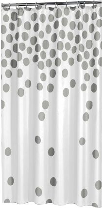 Sealskin Spots silver zasłonka prysznicowa 180x200cm (210911318)