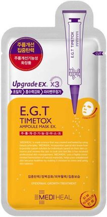 Mediheal EGT Timetox Ampoule Mask EX Przeciwzmarszczkowa maska ampułka do twarzy 25ml