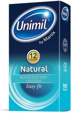 Zdjęcie Unimil Natural klasyczne prezerwatywy 12 szt. - Miłomłyn