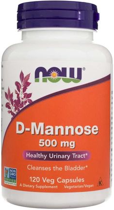Now Foods Now D-Mannose 500 mg 120Veg caps