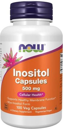Now Foods Now Inositol  capsules 500 mg 100 caps