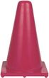 Spokey Zwinny elastyczny bezpieczny stożek dla dorosłych, unisex, czerwony, 22,5 cm